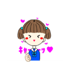 日常で使える女子中学生スタンプ（個別スタンプ：10）