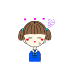 日常で使える女子中学生スタンプ（個別スタンプ：14）
