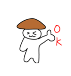 キノコのマシュくん（個別スタンプ：4）