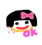休み時間の落書き（個別スタンプ：1）
