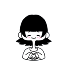 モノクロコンビ（個別スタンプ：8）