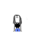 おしゃカワ女子（個別スタンプ：3）