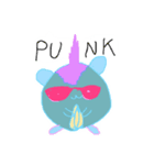 パンクハムスター（個別スタンプ：1）