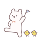 LITTLE WHITE BEARS（個別スタンプ：35）