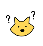 無表情柴（個別スタンプ：17）