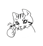猫のモカマタリNo.9（個別スタンプ：7）
