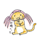 ウーパールーパーになりたい猫。（個別スタンプ：5）