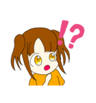 フルーツティーみかん（個別スタンプ：8）
