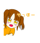 フルーツティーみかん（個別スタンプ：9）