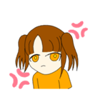 フルーツティーみかん（個別スタンプ：12）