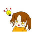 フルーツティーみかん（個別スタンプ：15）