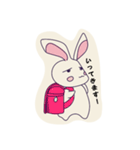 のんびりーうさぎ（個別スタンプ：4）