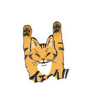猫のモカマタリNo.9【カラーver.】（個別スタンプ：6）