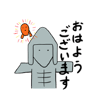 石人石馬。時々盾持武人埴輪。（個別スタンプ：3）