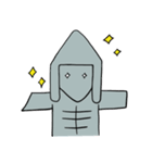石人石馬。時々盾持武人埴輪。（個別スタンプ：32）