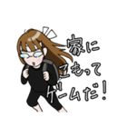 それいけ、もえこちゃん！！(オタク編)（個別スタンプ：4）