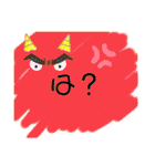 毎日使う！文字スタンプ！（個別スタンプ：6）