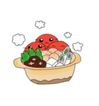 冬のロブスターのロブたんズ（個別スタンプ：18）