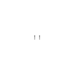 文字だけ(顔文字あり)（個別スタンプ：7）