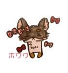 イラスト風チワワ2（個別スタンプ：2）
