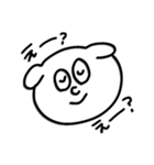 感情の薄い犬（個別スタンプ：6）