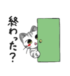 ツンデレアメショー猫の日常会話（個別スタンプ：24）