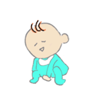 ツルツルベイビー（個別スタンプ：1）