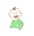 ツルツルベイビー（個別スタンプ：3）