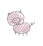 簡単手書きアニマル（個別スタンプ：1）