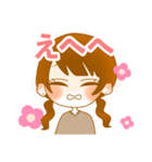 休日のOLちゃん、ヘラる！（個別スタンプ：13）
