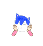 そらくんが猫になったスタンプ（個別スタンプ：7）