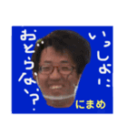 はじめまして、にまめです。（個別スタンプ：1）