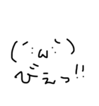 顔文字ちゃぁあん（個別スタンプ：7）