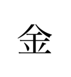 1文字です（個別スタンプ：15）