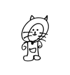 たぬき？？ねこ？？（個別スタンプ：1）