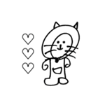 たぬき？？ねこ？？（個別スタンプ：13）