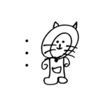 たぬき？？ねこ？？（個別スタンプ：16）