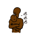 ハロー黒人-（個別スタンプ：7）