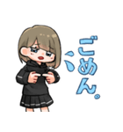 毎日可愛い女子（個別スタンプ：3）