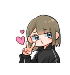 毎日可愛い女子（個別スタンプ：38）