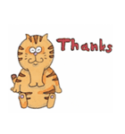 アゴがかっこいい猫ししゃも（個別スタンプ：5）