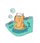 アゴがかっこいい猫ししゃも（個別スタンプ：13）