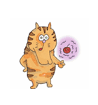 アゴがかっこいい猫ししゃも（個別スタンプ：14）