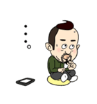 仕事中のタク（個別スタンプ：3）
