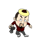 仕事中のタク（個別スタンプ：8）