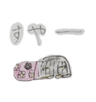 カワイイキャラクター（2A1班）（個別スタンプ：3）