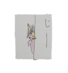 カワイイキャラクター（2A1班）（個別スタンプ：4）