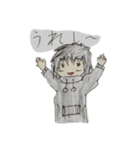 カワイイキャラクター（2A1班）（個別スタンプ：17）