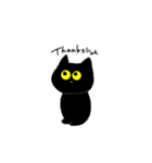 黒無にゃん（個別スタンプ：7）