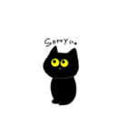 黒無にゃん（個別スタンプ：9）